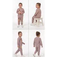 2-3-4-5 Yaş Ceylan Baskılı Penye Çocuk Takımı