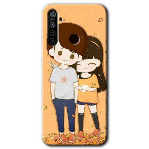 Realme 5i Kılıf HD Desen Baskılı Arka Kapak - Şıpsevdi Çift