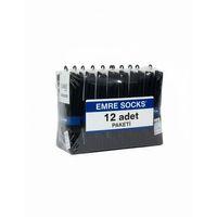 Emre Erkek  Dikişsiz Çorap 100% Pamuk - 12 Adet