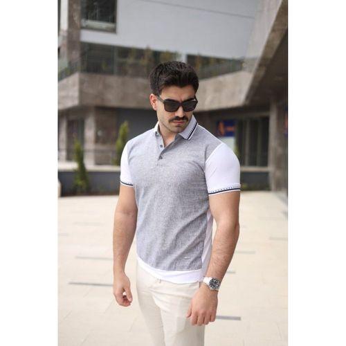 Erkek Polo Yaka Fermuar Detaylı Tişört