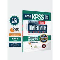 2026 FULLLisans KPSS Lisans Matematik Kara Kutu ÖSYM Çıkmış Soru Bankası Son 15 Yıl(Sadece Lisans)