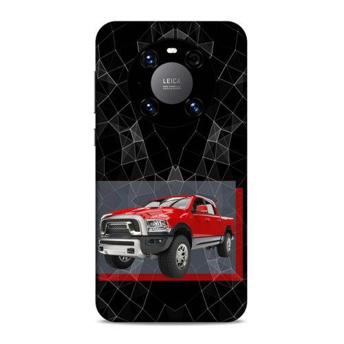 Lopard Huawei Mate 40 Pro Uyumlu Kılıf PickUpX (7) Telefon Kılıfı Ateş Kırmızı