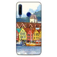 Cityx (21) Huawei Honor 20 Lite Kılıf Silikon Kapak Desenli