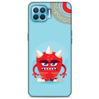 Emojix (31) Oppo Reno 4 Lite Kılıf Silikon Kapak Desenli