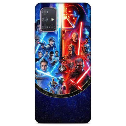 Lopard Samsung Galaxy A71 Uyumlu Kılıf IMDB Film (28) Arka Kapak Yıldız Savaşları: Yeni Bir Umut