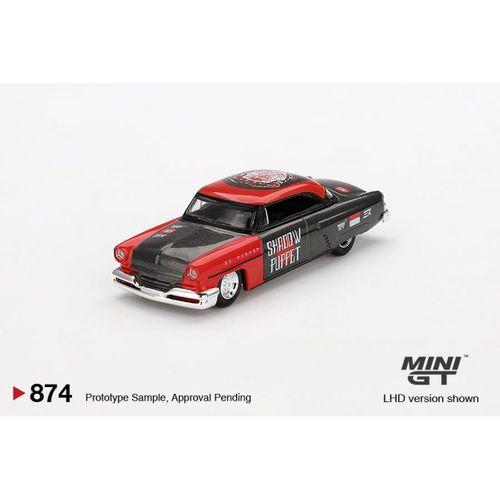 Mini GT Lincoln Capri Hot Rod 1954 "Shadow Puppet" MINI GT x MIZU Diecast 2024 BL 874