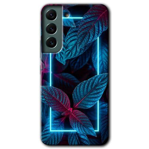 Potkal Hediye Fabrikası Samsung Galaxy S22 HD Baskılı Kılıf + 9D Tam Ekran Koruyucu - Mekanik Yaprak 4