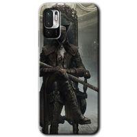 Redmi Note 10 5G Kılıf HD Desen Baskılı Arka Kapak - Bloodborne Hunters + Kırılmaz Cam