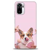 Xiaomi Poco M5s Kılıf HD Baskılı Kılıf - Sevimli Köpek + Tam Ekran Koruyucu