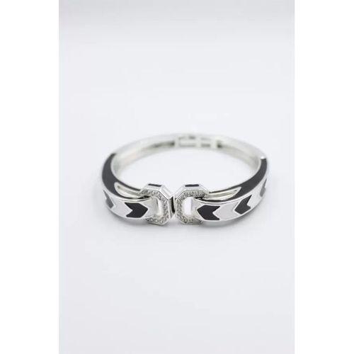 Mineli Kelepçe Bilezik - Gümüş