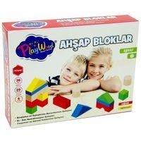 Play Wood Play Wood 29 Parça Ahşap Bloklar