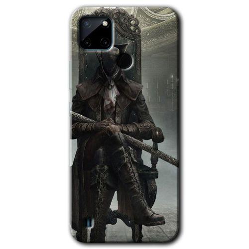 Realme C21 Kılıf HD Desen Baskılı Arka Kapak - Bloodborne Hunters