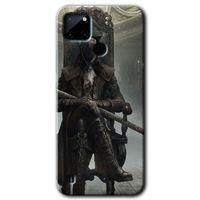 Realme C21 Kılıf HD Desen Baskılı Arka Kapak - Bloodborne Hunters