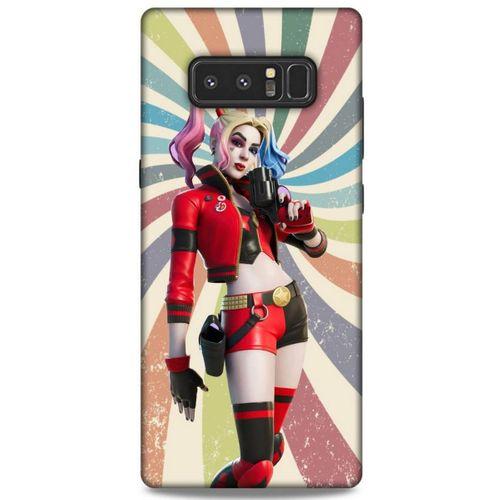 Samsung Galaxy Note 8 Uyumlu Kılıf Harley Quinn (1) Kılıfı Karışık Renkler
