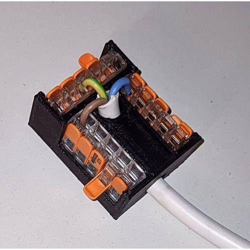 Wago 221 Power-Rail (5, 3 ve 2) Kablo Yönetimi _ Güç Çıkışı-5137685