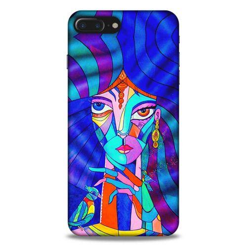 Lopard Apple Iphone 7 Plus Uyumlu Kılıf Sürreal Yüzler ♀ (45) Liquid Air Kılıf Baskılı