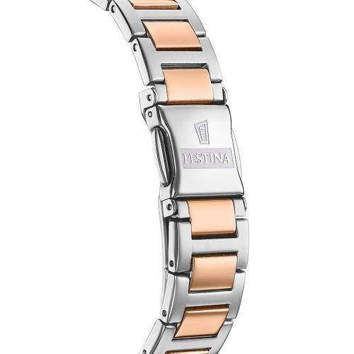 Festina F20620/2 Quartz Çelik Rose/Gri Yeşil Kadran 36 mm Kadın Kol Saati