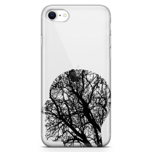 Apple iPhone SE 2020 Kılıf Akıl Oyunları Arka Kapak Koruma Desenli Full Koruyucu