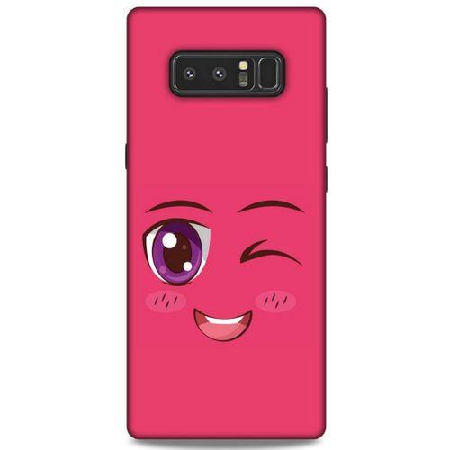 Emojix (57) Samsung Galaxy Note 8 Kılıf Silikon Kapak Desenli