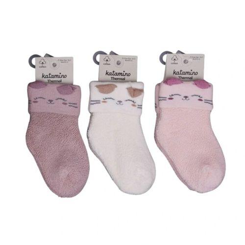 Eğitici Oyuncak Katamino Mikaya Kız Bebek Havlu Soket Çorap K45913 Asorti