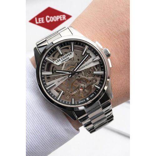 Lee Cooper Otomatik Erkek Kol Saati 50 Mt Suya Dayanıklı Çelik Kordon Bileklik Hediyeli VS.BLKT.0903