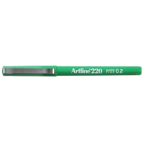 ARTLİNE 220N SUPER FİNE WRİTİNG PEN GREEN ( 4 Adet )