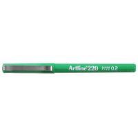 ARTLİNE 220N SUPER FİNE WRİTİNG PEN GREEN ( 4 Adet )