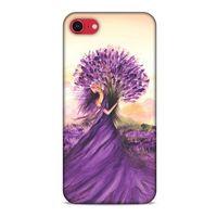 Y.Liva-2021 Özel Seri Lavanta Apple iPhone SE 2020 Kılıf Silikon Kapak
