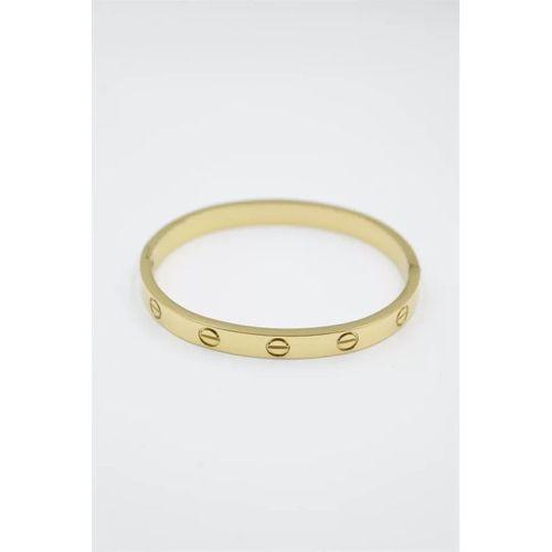 CRT Model Taşsız Bilezik - Altın