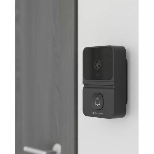 Akıllı Kapı Zili Kamera Gece Görüşlü Çift Yönlü Sesli Wifi