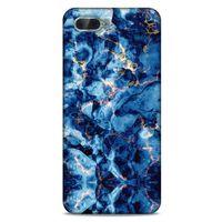 Mermer Desenli (26) Tema Tpu Silikon Kılıf Parliament Mavi Oppo Rx17 Neo Kılıf