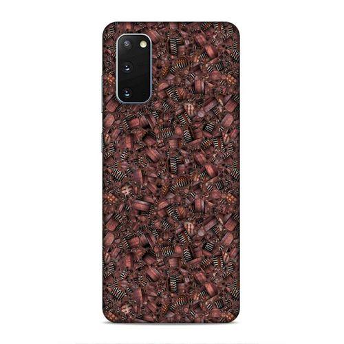 Samsung Galaxy S20 Uyumlu Kılıf Utopia (15) Antişok Kılıf Yeşil Beyaz