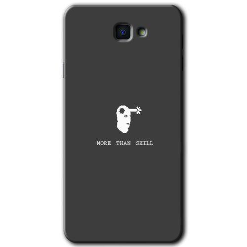 MRCİLETİSİM MRCİLETİSİM Samsung Galaxy J7 Prime 2 Kılıf HD Desen Baskılı Arka Kapak + Temperli Cam - Headshot