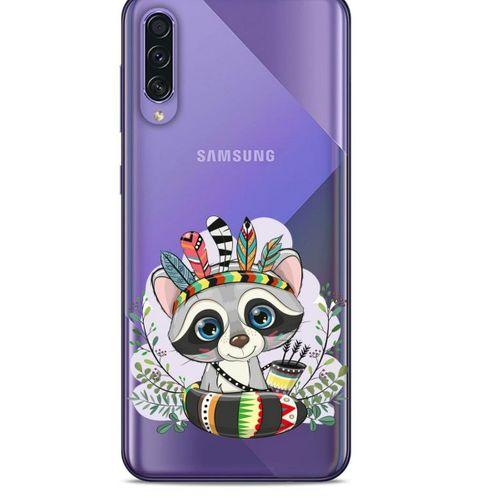 Zoologix (41) Samsung Galaxy A50s Şeffaf Kılıf Silikon Desenli