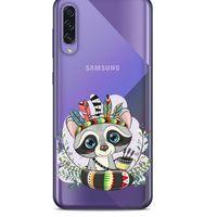 Zoologix (41) Samsung Galaxy A50s Şeffaf Kılıf Silikon Desenli
