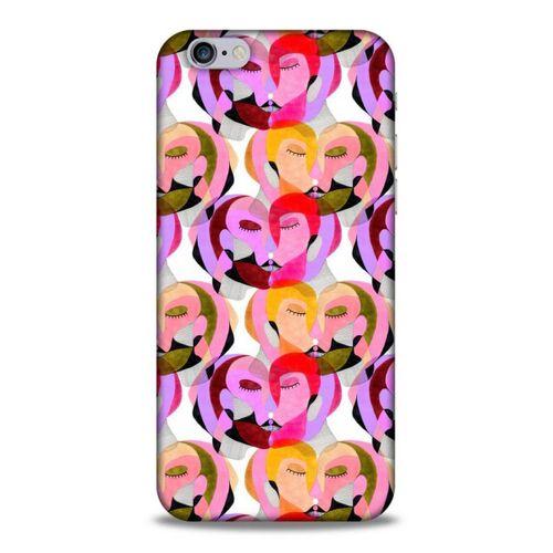 Lopard Apple Iphone 6 Uyumlu Kılıf Sürreal Yüzler ♀ (2) Kabı Desenli