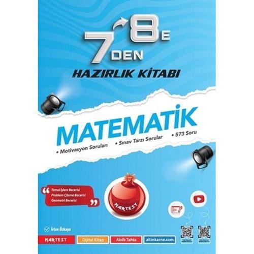 7 den 8 e Matematik Hazırlık Kitabı Nartest Yayınları