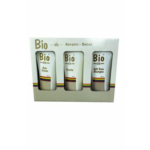 Brezilya Fönü 3'lü Kutulu Set Keratin + Saç Kremi + Tuzsuz Şampuan Düz ve Işıltılı Saçlar Botox