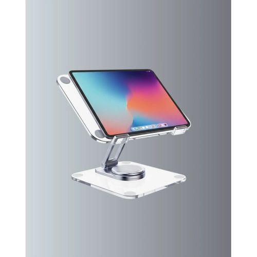 Katlanabilir Tablet Standı Ayarlanabilir Kaymaz Şeffaf Tasarım