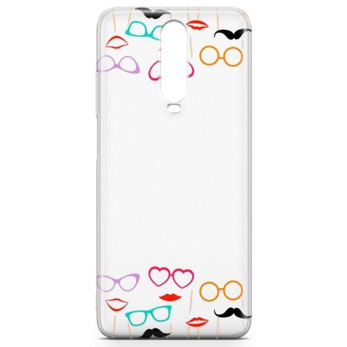 Xiaomi Redmi Poco X2 Kılıf Cerceveler Arka Kapak Koruma Desenli Full Koruyucu