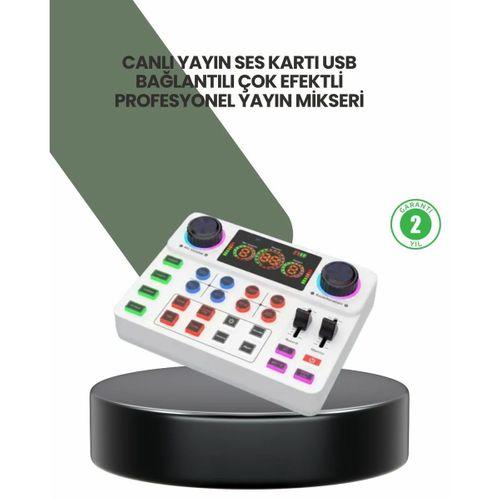 Podcast Karaoke Ve Sosyal Medya Yayınları İçin Ses Kartı