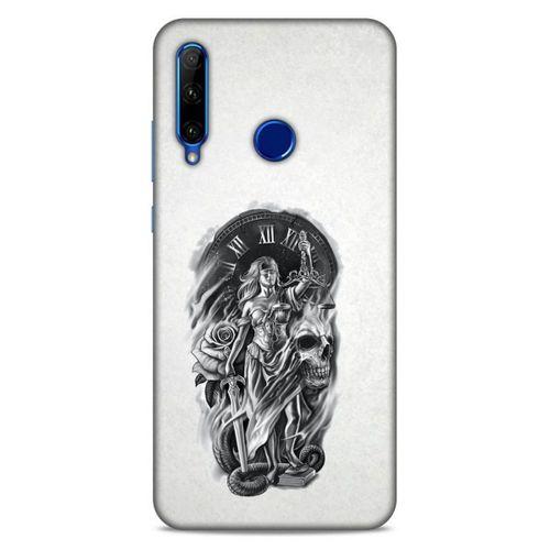 Lopard Huawei Honor 20 Lite Uyumlu Kılıf Tattoo's (44) Tough Armor Kılıf Terazi