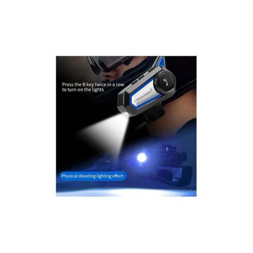 Bt31 Kask Kulaklık Bluetooth 5.0 Motosiklet Interkom Su Geçirmez Kablosuz Kulaklık