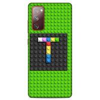 Lopard Samsung Galaxy S20 Fe Uyumlu Kılıf BloX (32) Soft Silikon Kılıf T Harfi
