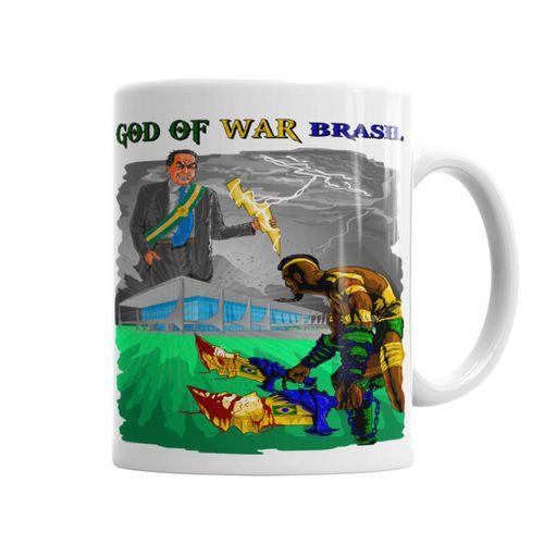 God of War Brasil Kupa Bardak Porselen