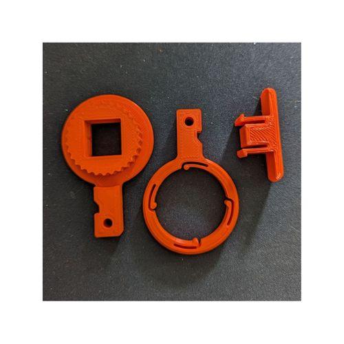 74. Ratchet Eklem V2 Donanım Yok 3D Baskı (Bu ürün Sadece Plastik parçadır - Almadan Önce Soru Sorabilirsiniz)