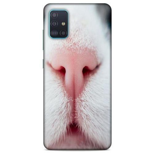 Lopard Samsung Galaxy A51 Uyumlu Kılıf Kediler (20) Koruyucu Kılıf Şirin Burun