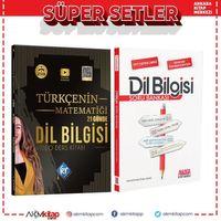 Kr Akademi TYT AYT KPSS Dil Bilgisi Türkçenin Matematiği Video Ders ve AKM Dil Bilgisi Soru Bankası Seti 2 Kitap