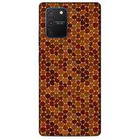 Samsung Galaxy S10 Lite Kılıf Baskılı Özel Seri Taşlı (13) Silikon Kap