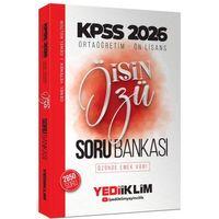 2026 Kpss Ortaöğretim Önlisans İŞİN ÖZÜ Tek Kitap Soru Bankası Yediiklim Yayınları